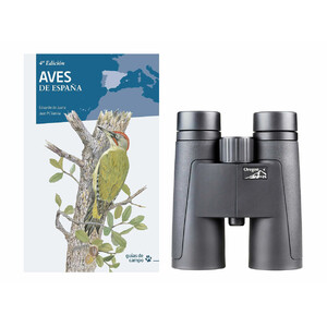 KIT BÁSICO DE OBSERVACIÓN DE AVES: PRISMÁTICO OPTICRON OREGON 10X42 + AVES DE ESPAÑA