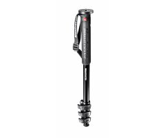 MANFROTTO MONOPIE XPRO 4 SECCIONES DE ALUMINIO Y COLOR NEGRO                                                                                          