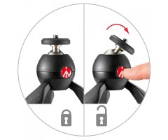 MANFROTTO KIT MINITRÍPODE DE SOBREMESA CON RÓTULA DE BOLA                                                                                              3
