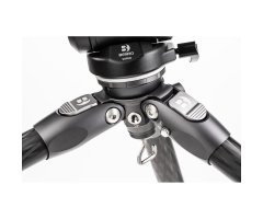 BENRO KIT TRÍPODE DE FIBRA DE CARBONO TORTOISE 34CLV Y RÓTULA S4PRO 4