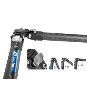 LEOFOTO TRÍPODE RANGER LS-254C DE FIBRA DE CARBONO 4