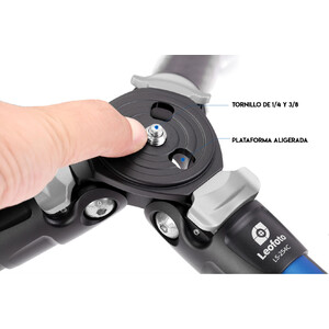 LEOFOTO TRÍPODE RANGER LS-254C DE FIBRA DE CARBONO 5