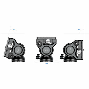 LEOFOTO RÓTULA BV-5 DE VIDEO FLUIDA 4