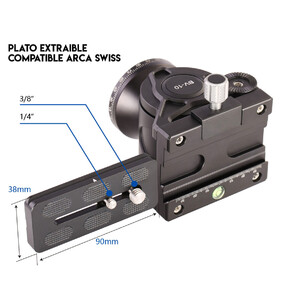 LEOFOTO RÓTULA BV-10 DE VIDEO FLUIDA 4