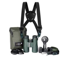 KIT VANGUARD DE PRISMÁTICO VEO ED 10x42 Y ACCESORIOS