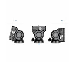 LEOFOTO KIT COMPUESTO POR TRÍPODE DE FIBRA CARBONO RANGER LS-284C Y RÓTULA FLUIDA BV-5  3