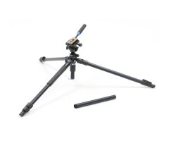 TRÍPODE SLIK PRO AL 323 DE ALUMINIO CON RÓTULA DE VÍDEO DE DOS EJES SVH-501 4