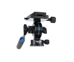 TRÍPODE SLIK PRO AL 323 DE ALUMINIO CON RÓTULA DE VÍDEO DE DOS EJES SVH-501 7