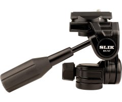 TRÍPODE SLIK PRO AL 523 DE ALUMINIO CON RÓTULA DE FOTOGRAFÍA DE TRES EJES 2