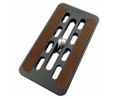 LEOFOTO PLATO RÁPIDO QP-70N PARA RÓTULA BV-5 COMPATIBLE CON ARCA-SWISS                                                                                
