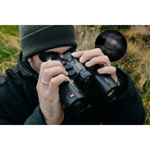 HIKMICRO HABROK 4K HE25L 2.0 VISOR TÉRMICO Y NOCTURNO BINOCULAR CON ILUMINACIÓN INFRARROJA 850 NM Y 950 NM, GPS, WI-FI, TELÉMETRO LÁSER Y REGISTRO DE  5