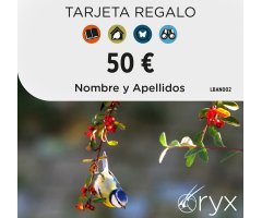 TARJETA REGALO 50 ¤ / TARGETA REGAL / GIFT CARD