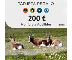 TARJETA REGALO 200 ¤/ TARGETA REGAL / GIFT CARD