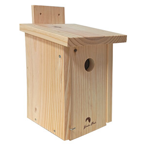 CAJA NIDO DE MADERA PARA PÁJAROS PARA PARED 32MM