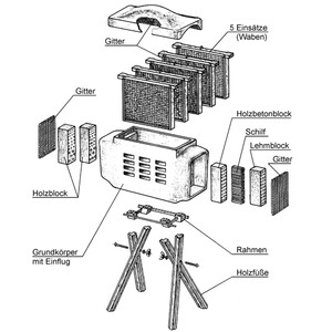 HOTEL "INSECT COMBI" CON SOPORTE PARA DISTINTAS ESPECIES DE INSECTOS 5