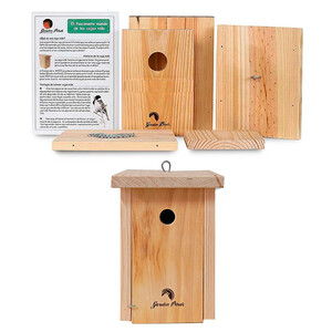 CAJA NIDO PARA PÁJAROS. KIT DE CONSTRUCCIÓN EDUCATIVO